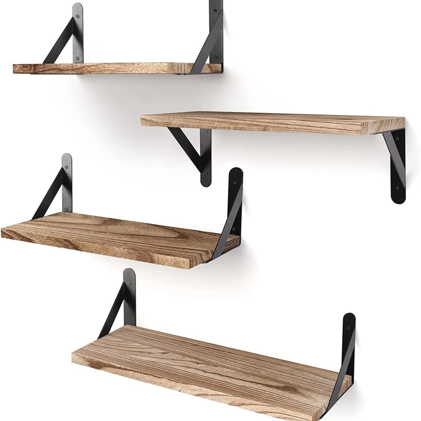 Solid Wood Floating Shelf – Wall Storage & Display