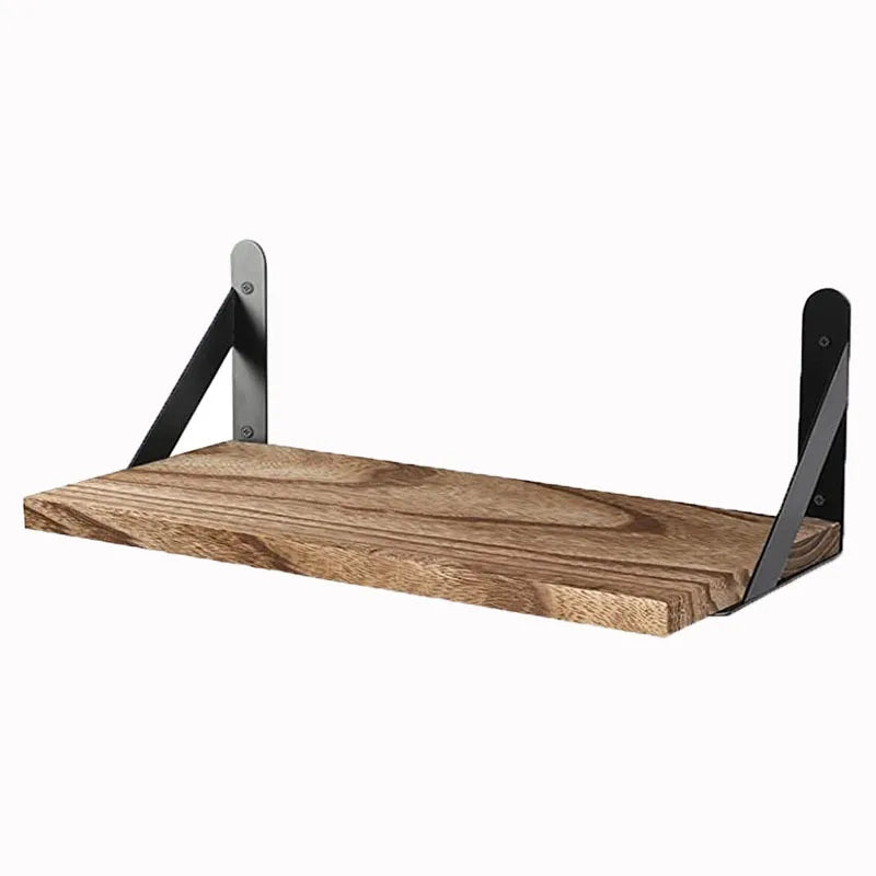 Solid Wood Floating Shelf – Wall Storage & Display