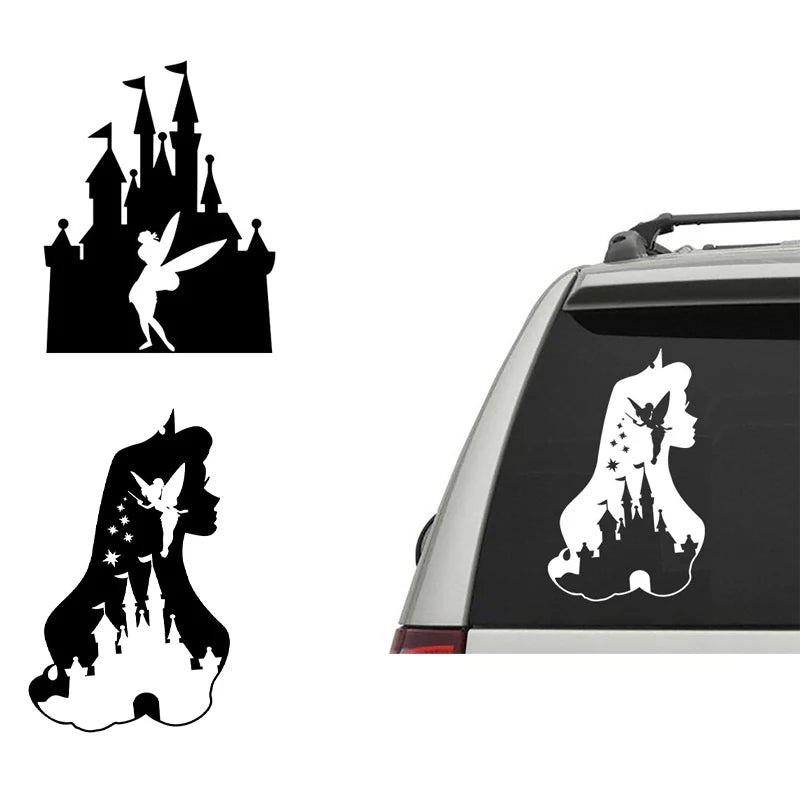 Princess Castle Vinyl Sticker – Cute Decal for Room, Laptop, Mug & More